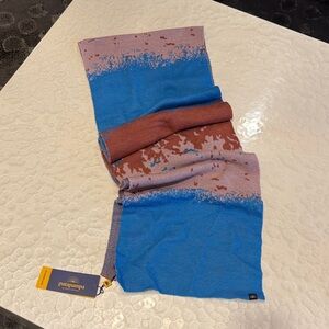 SOLD Patapampa Blue and Brown Scarf
